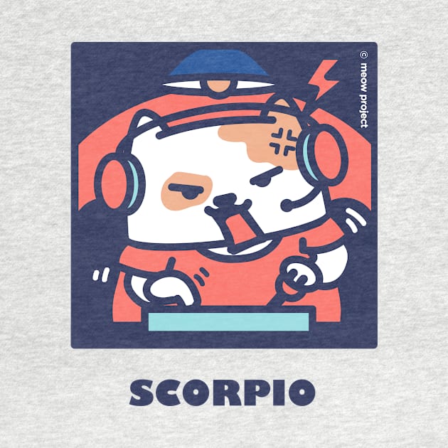 Quarantine Cat Zodiac Signs: Scorpio cat by meowproject